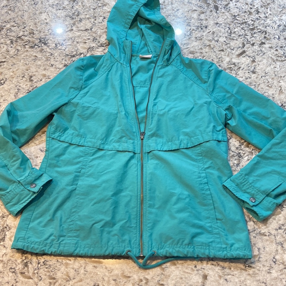 Columbia | Arch Cape III Jacket in Blue Green Size L Large - Picture 3 of 16
